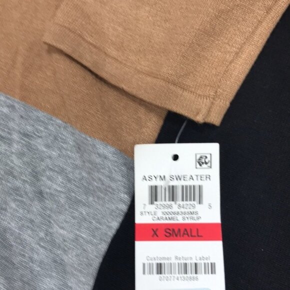 Alfani Asymmetrical Colorblocked Sweater - Picture 4 of 7